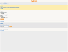 Tablet Screenshot of m.mamba.ru